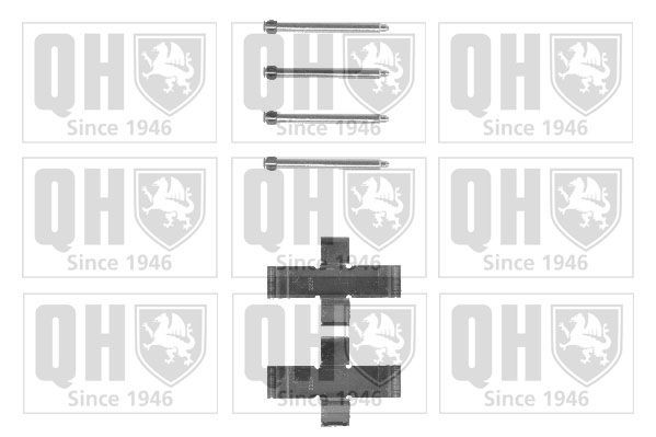 QUINTON HAZELL BFK652 Lisakomplekt, ketaspiduriklotsid PLUS 2.0 i 135 HP Bensiin 2020