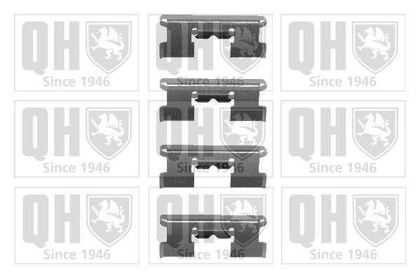 QUINTON HAZELL Accessory Kit, disc brake pads Article number: BFK762 cheaply