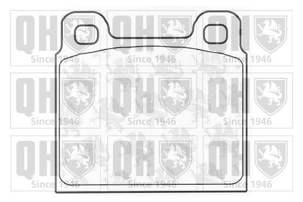QUINTON HAZELL Brake pad set Article number: BP215 cheaply