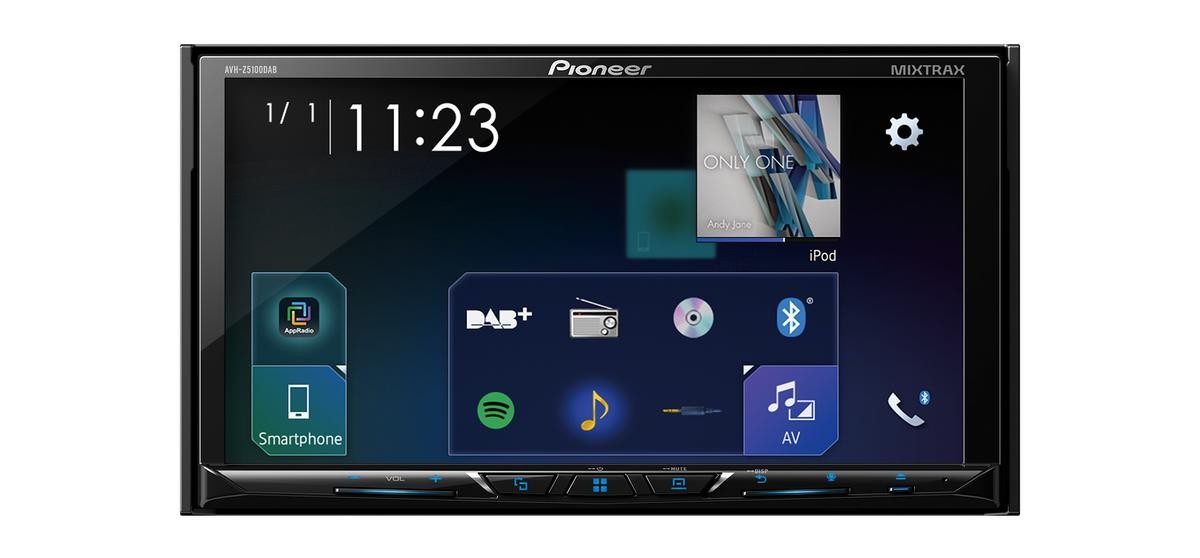 PIONEER Car multimedia system AVH-Z5100DAB Article number: AVH-Z5100DAB cheaply