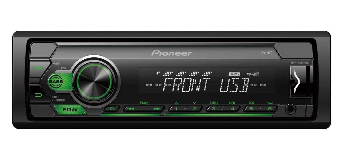 PIONEER Bilradio MVH-S110UBG Varenummer: MVH-S110UBG billige