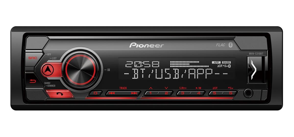 PIONEER Bilradio MVH-S310BT Varenummer: MVH-S310BT billige