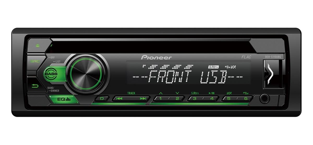 PIONEER Bilradio DEH-S110UBG Varenummer: DEH-S110UBG billige