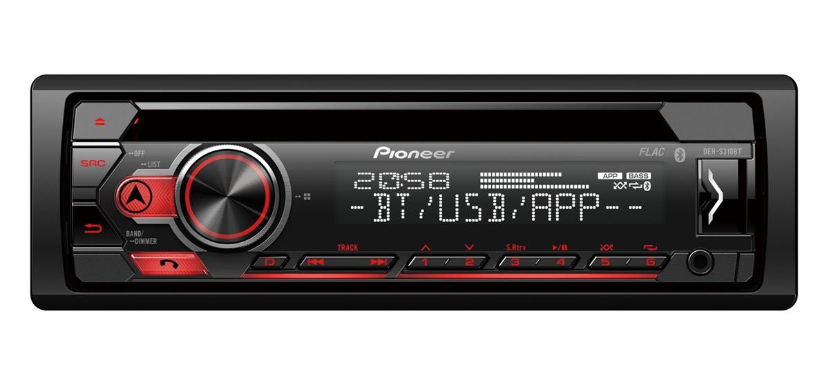 PIONEER Bilradio DEH-S310BT Varenummer: DEH-S310BT billige