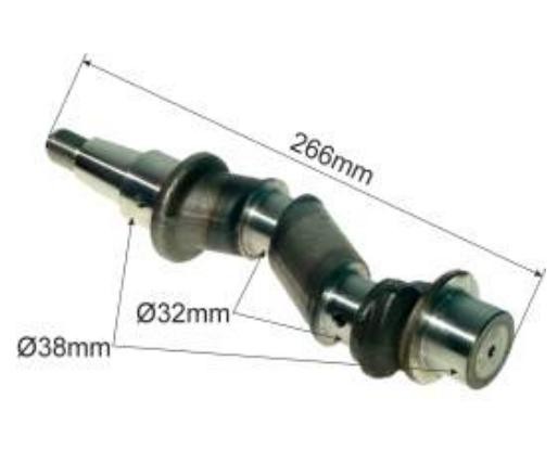 Truckline Krumtapaksel, trykluftkompressor Varenummer: KR.7600.005 billige