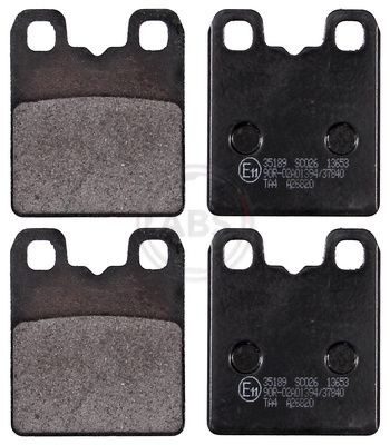 A.B.S. Brake Pad Set, disc parking brake Article number: 35189 cheaply