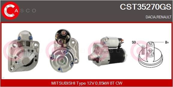 CASCO CEF70019AS Elektromotor, ventilator hladilnika 307 1.4 16V 88 KM Bencin 2009