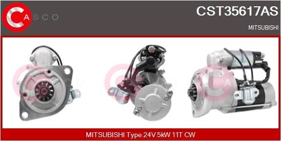 CASCO CEF74023GS Elektrimootor, radiaatoriventilaator 500 / 595 / 695 1.4 (312.AXF11, 312.AXF1A) 180 HP Bensiin