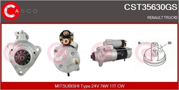 CASCO CEF74038AS Elektrimootor, radiaatoriventilaator DOBLO 2.0 D Multijet (263AXF1B) 135 HP Diisel