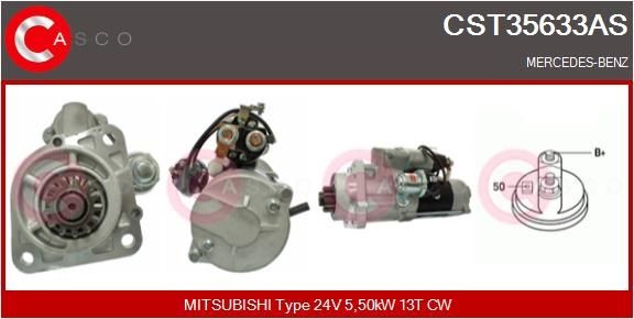 CASCO CEF74040AS Електромотор, вентилатор на радиатора 500 1.6 D Multijet (199LYE1B) 120 K.C. дизел