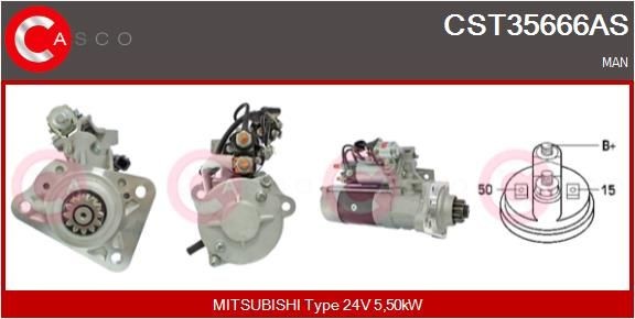CASCO CEF74076AS Electric Motor, radiator fan DUCATO 2.8 JTD 4x4 128 PS Diesel 2005