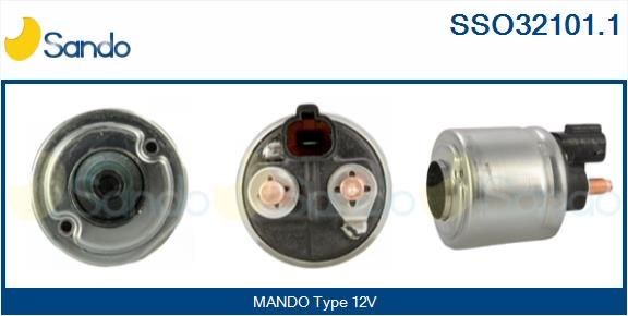 SANDO SEF71021.0 Elettromotore, Ventola radiatore LOGAN 1.6 MPI 85 84 CV Benzina