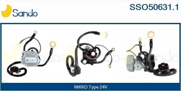 SANDO Electric Motor, radiator fan Article number: SEF74008.0 cheaply