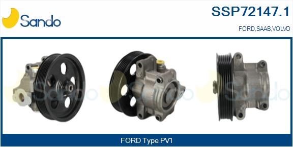 SANDO SEF82007.0 Electric Motor, radiator fan GRAND CHEROKEE 4.7 V8 4x4 220 PS Petrol 2005