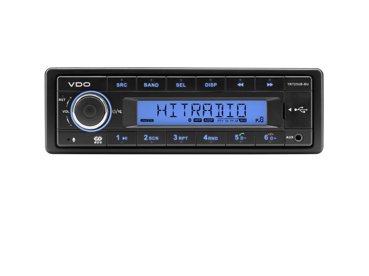 VDO Bilradio Varenummer: TR723UB-BU billige