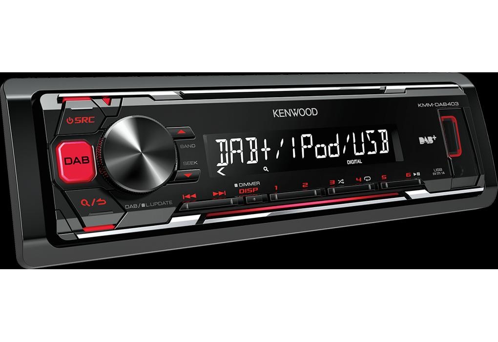 KENWOOD Bilstereo artikkelnummer: KMM-DAB403 billig