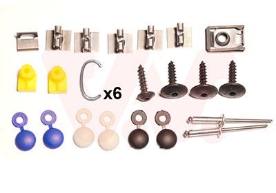 VAN WEZEL Mounting Kit, bumper Article number: 0937794 cheaply