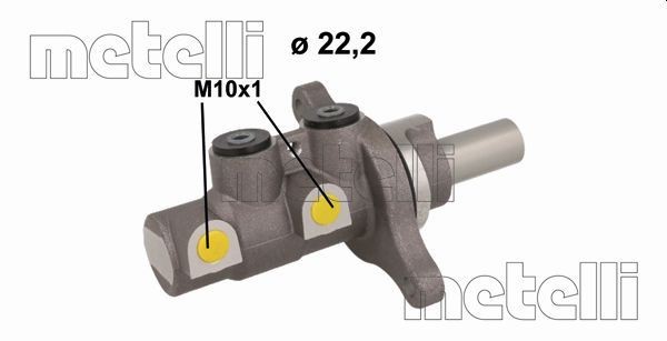 METELLI Peapiduri silinder Artikli number: 05-1151 soodsalt