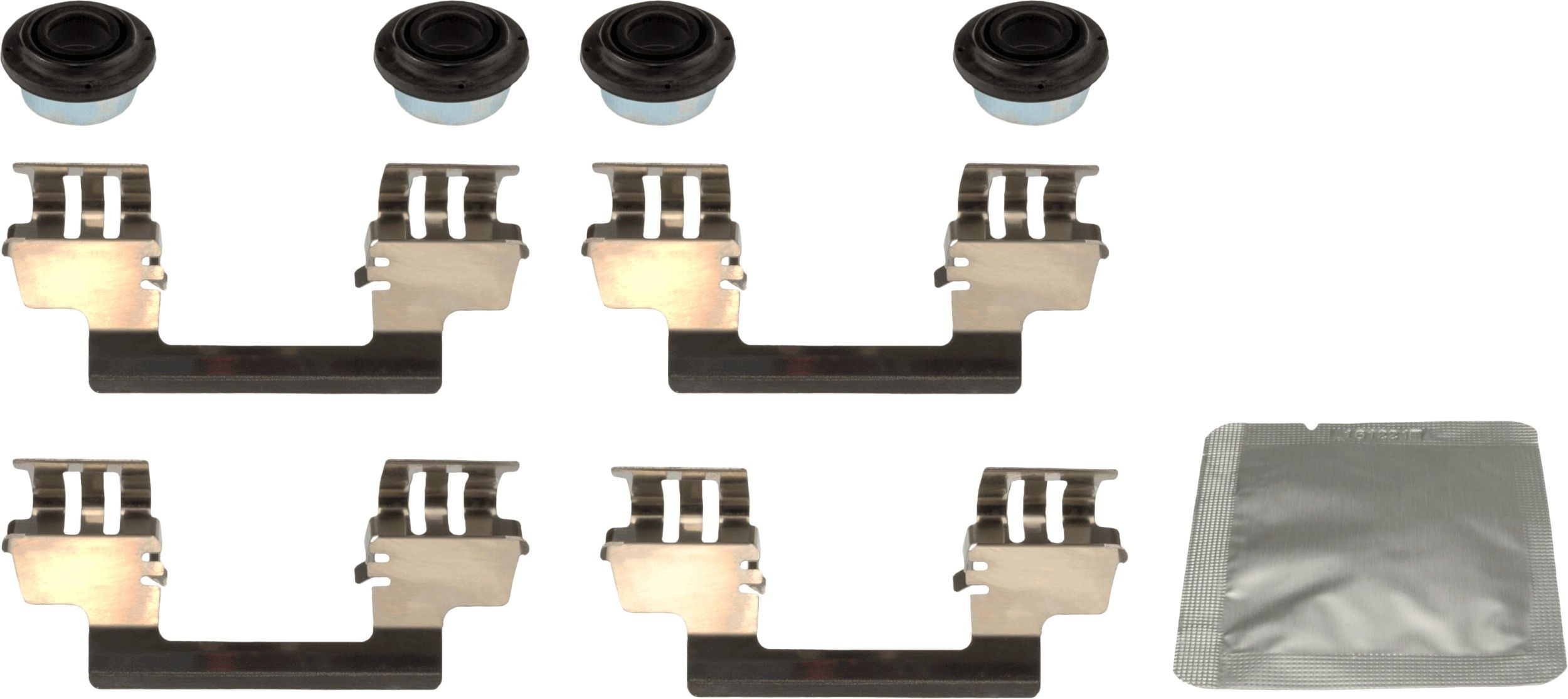 TRW PFK821 Lisakomplekt, ketaspiduriklotsid 300 3.0 V6 CRD 211 HP Diisel