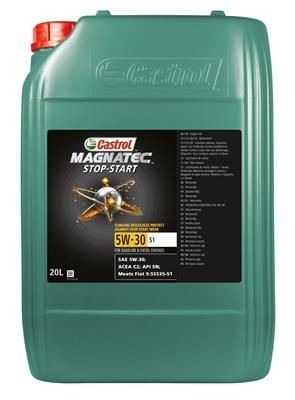 CASTROL Motorolie Magnatec, Stop-Start S1 Varenummer: 15C5B5 billige
