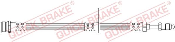 QUICK BRAKE Brake hose Article number: 32.700 cheaply