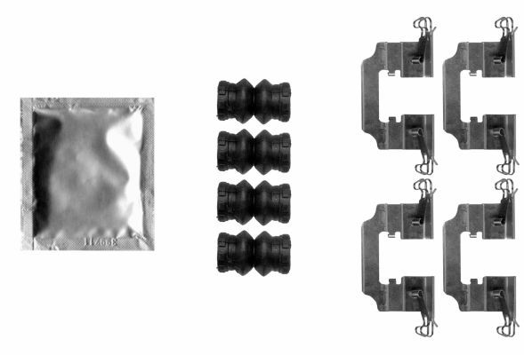 TEXTAR Accessory Kit, disc brake pads Article number: 82546800 cheaply