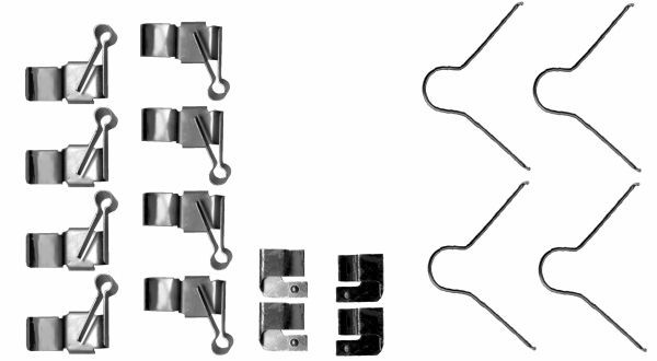 TEXTAR Accessory Kit, disc brake pads Article number: 82547400 cheaply