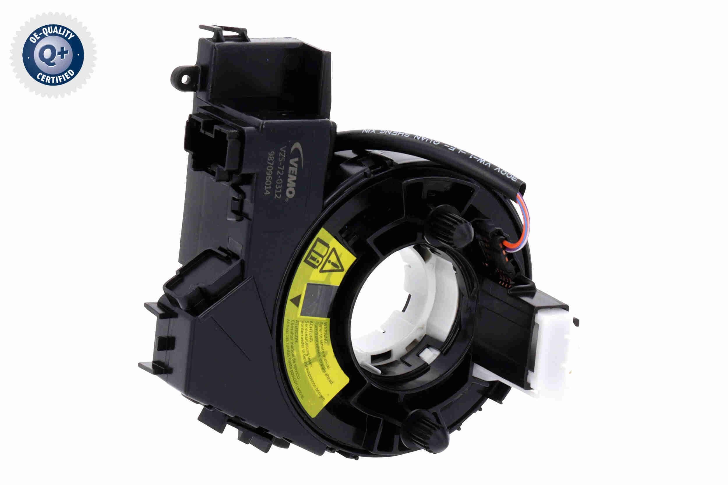 VEMO V25-72-0312 Clockspring, airbag C-MAX 1.5 TDCi 120 PS Diesel 2019