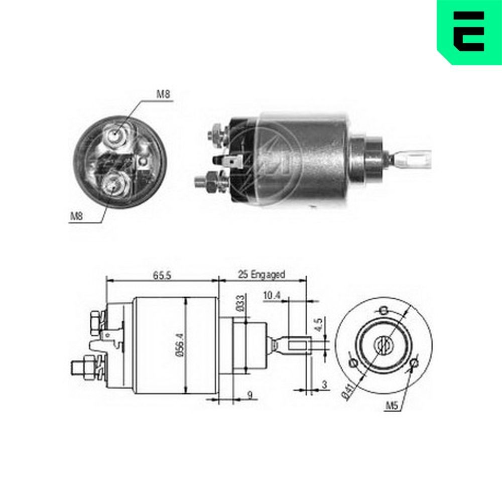 ERA Starter solenoid Article number: ZM1777 cheaply