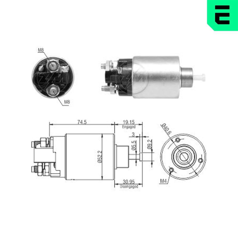 ERA Magnetafbryder, starter Varenummer: ZM1866 billige