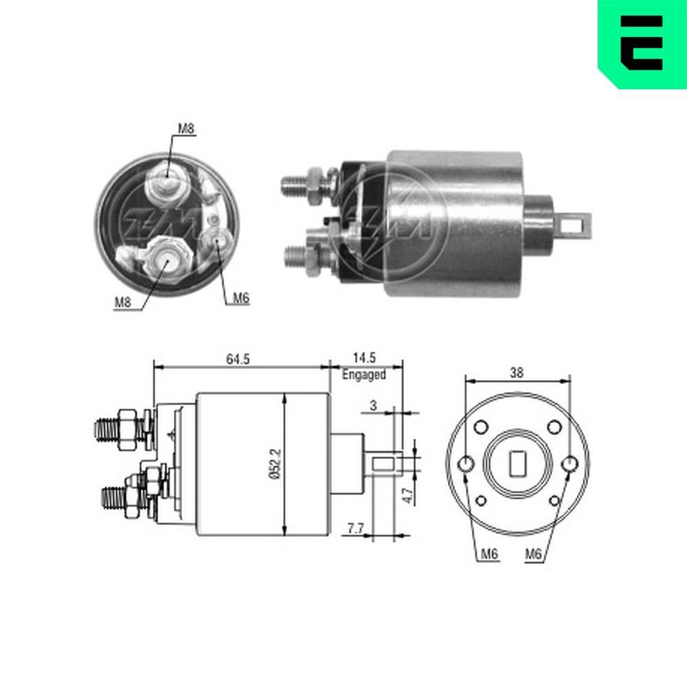 ERA Starter solenoid Article number: ZM3484 cheaply