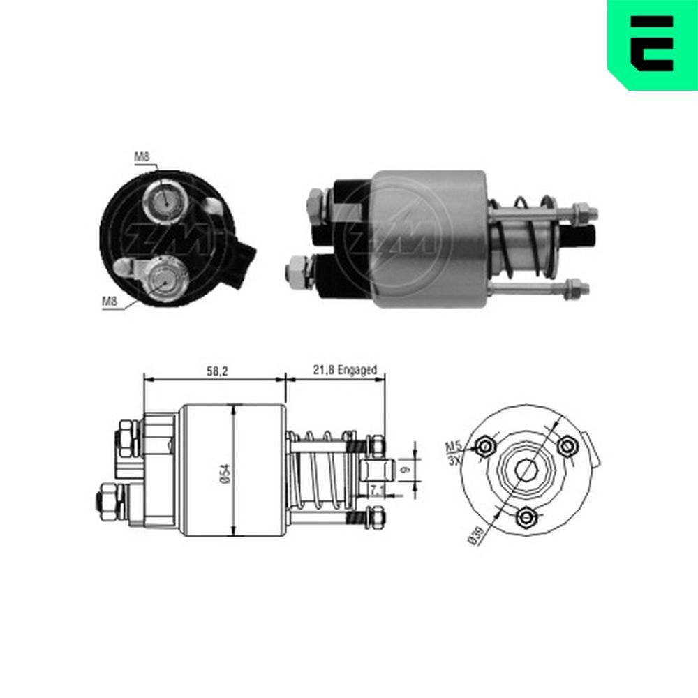 ERA Starter solenoid Article number: ZM397 cheaply