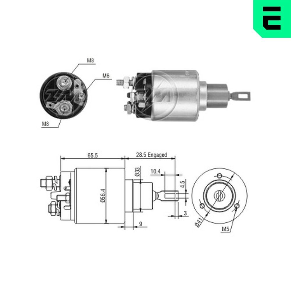 ERA Starter solenoid Article number: ZM4775 cheaply