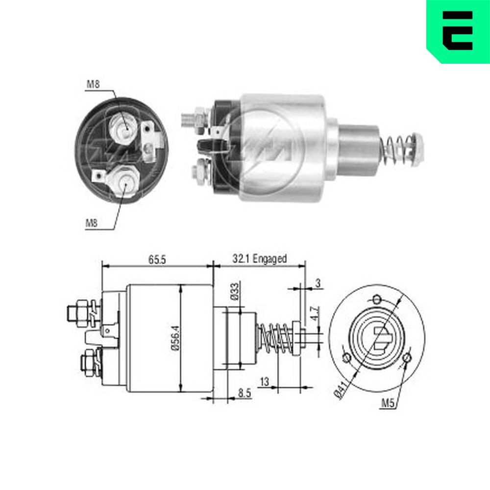 ERA Starter solenoid Article number: ZM676 cheaply