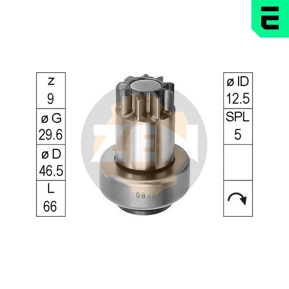 ERA ZN0828 Vabajooks, starter SUNNY 2.0 GTI-R 4x4 220 HP Bensiin 1995