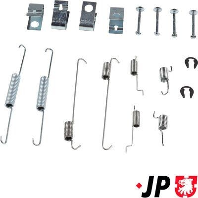 JP GROUP 4763952310 Lisakomplekt, Piduriklotsid APPLAUSE 1.6 16V 90 HP Bensiin 1997
