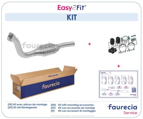 Faurecia Catalytic converter Article number: FS15403K cheaply