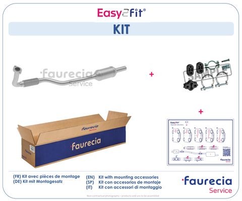 Faurecia Catalytic converter Article number: FS40420K cheaply