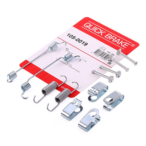 QUICK BRAKE 105-0019 Toebehoren, parkeerremschoen SORENTO 2.4 GDI 192 PK Benzine 2016