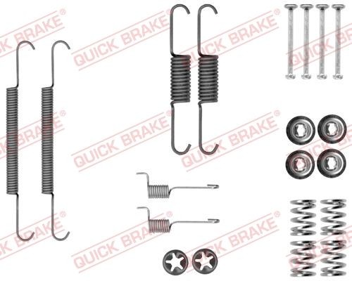 QUICK BRAKE Brake shoe fitting kit Article number: 105-0037 cheaply