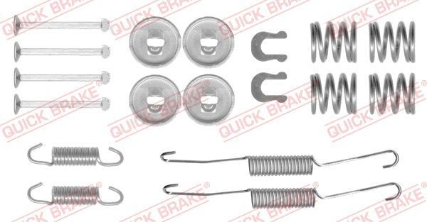 QUICK BRAKE 105-0778 Accessory Kit, brake shoes YARIS 1.4 D-4D (NLP20_, NLP22_) 75 PS Diesel 2005