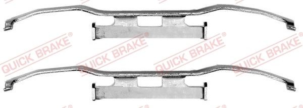 QUICK BRAKE 109-1213 Lisakomplekt, ketaspiduriklotsid LT 2.5 SDI 75 HP Diisel 2006