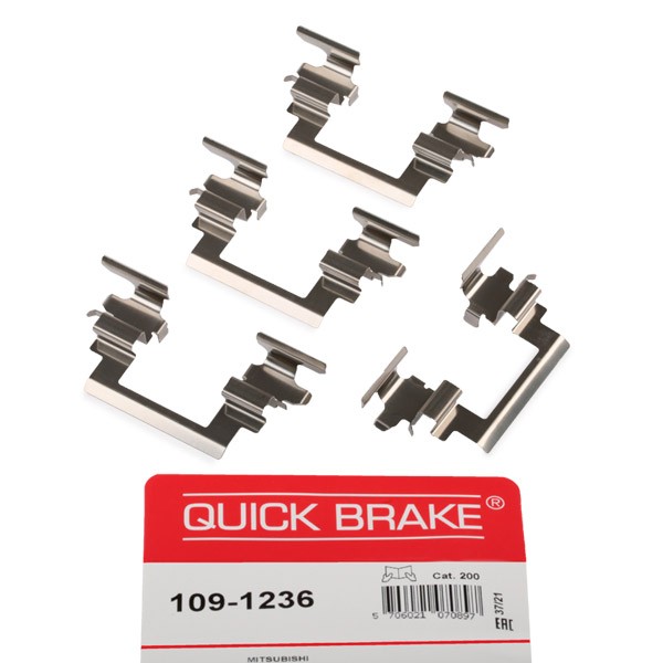 QUICK BRAKE Accessory Kit, disc brake pads Article number: 109-1236 cheaply