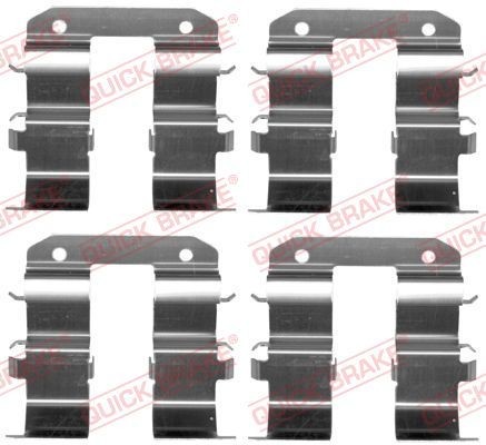 QUICK BRAKE Accessory Kit, disc brake pads Article number: 109-1734 cheaply