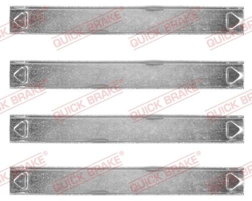 QUICK BRAKE Accessory Kit, disc brake pads Article number: 109-1857 cheaply