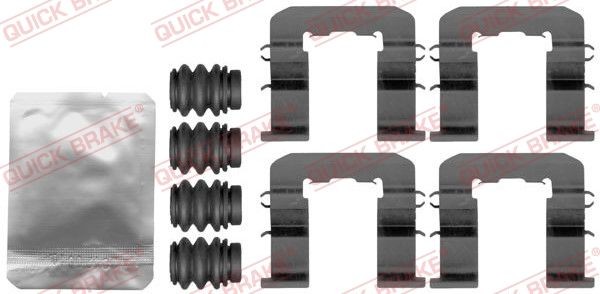 QUICK BRAKE Accessory Kit, disc brake pads Article number: 109-1893 cheaply