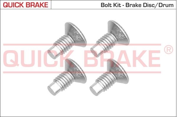 QUICK BRAKE 11663K Skrutka brzdového kotúča CLIO 1.8 90 HP Benzín 1998