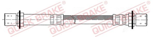 QUICK BRAKE Brake hose Article number: 22.071 cheaply