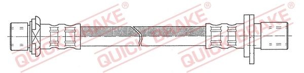 QUICK BRAKE Brake hose Article number: 27.098 cheaply