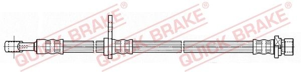 QUICK BRAKE Brake hose Article number: 50.802 cheaply